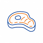 Замороженные мясные полуфабрикаты